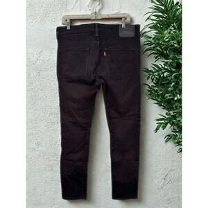 Levi Strauss 510 Jeans Men’s 32x30 Premium Super Skinny Pants Black Denim